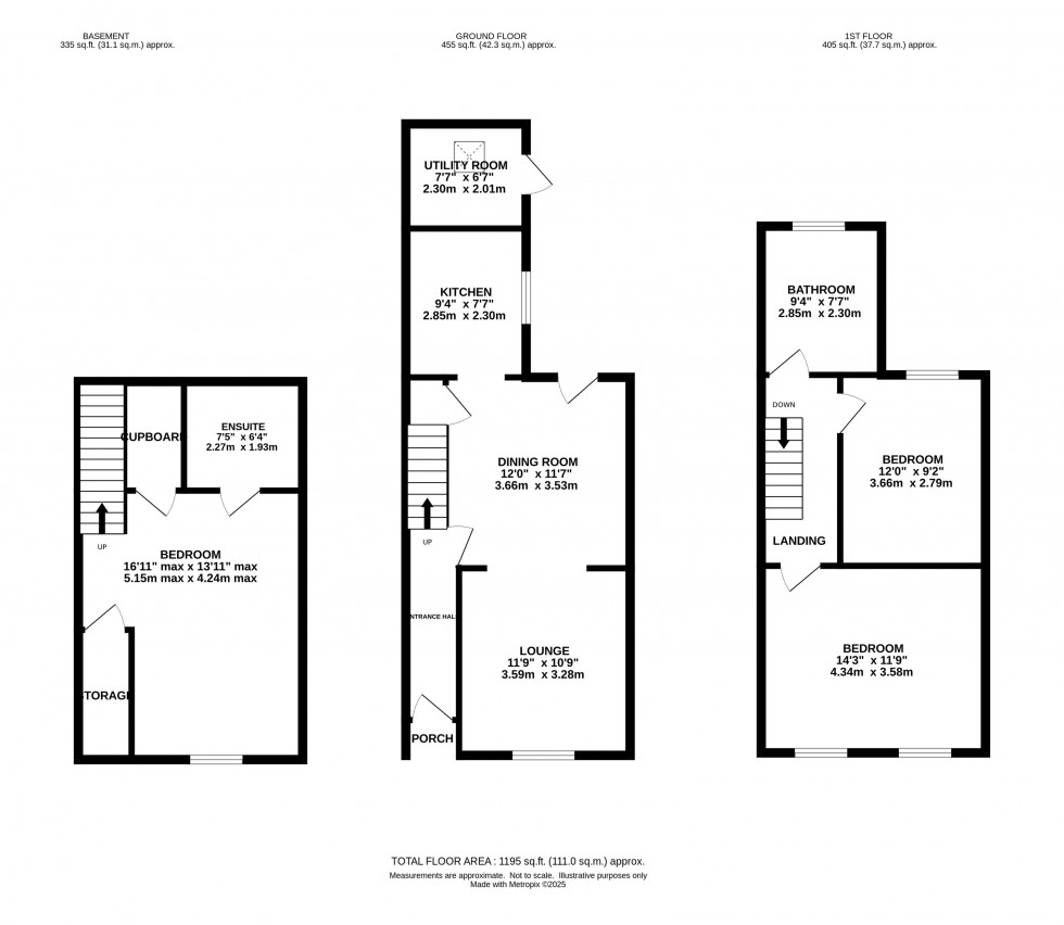 Floorplan for Moss Lane, Alderley Edge