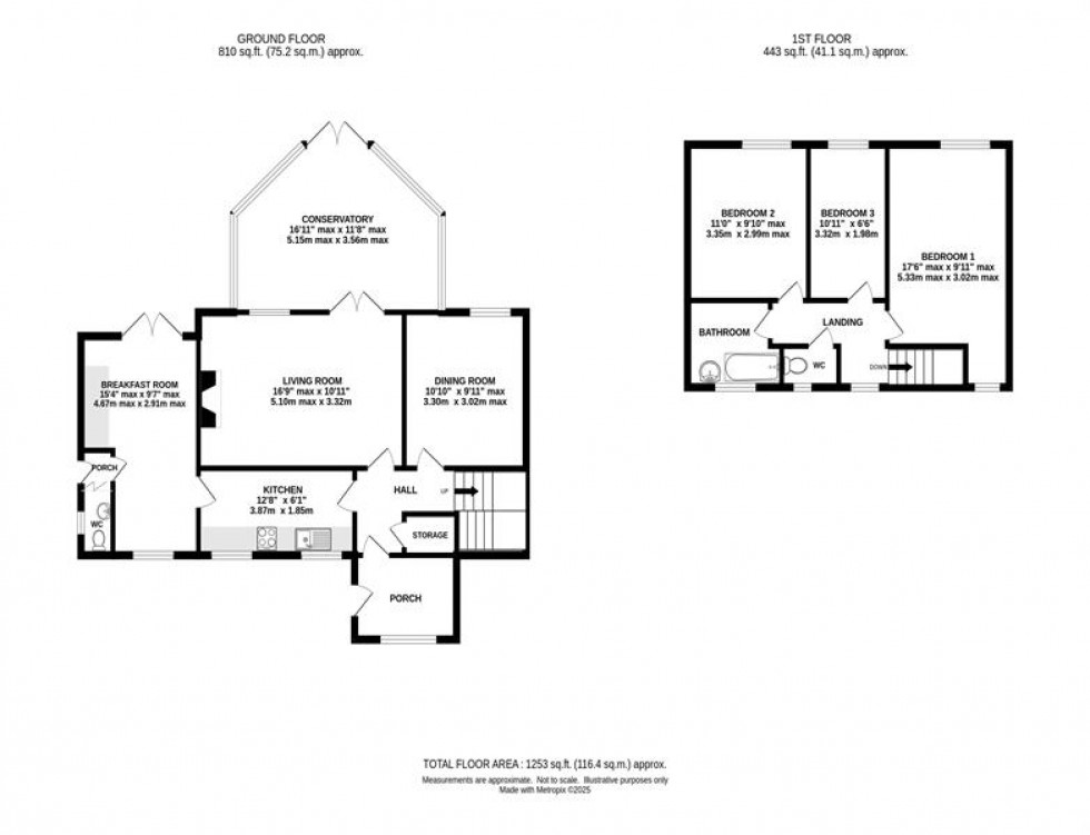 Floorplan for Lower Withington, Macclesfield