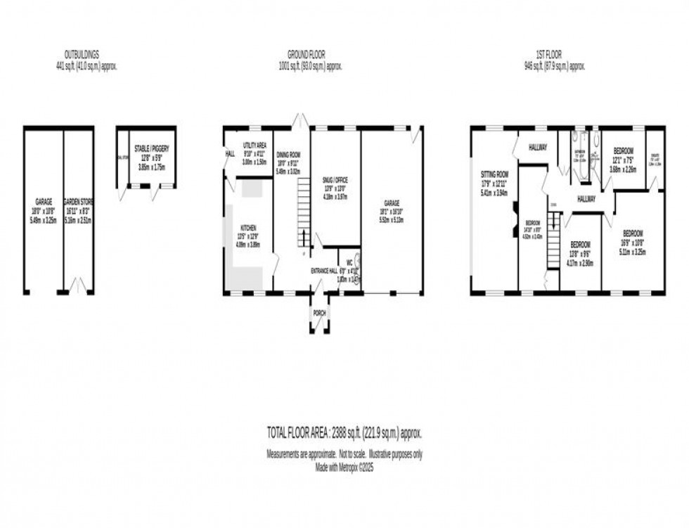 Floorplan for Off Hayfield Road, New Mills