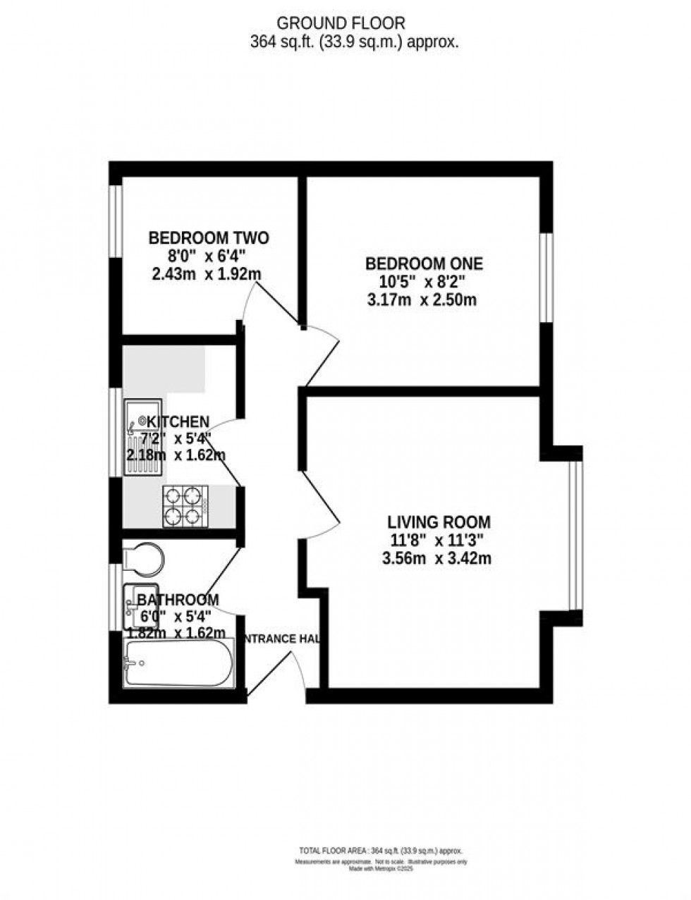 Floorplan for Langdale Avenue, Levenshulme