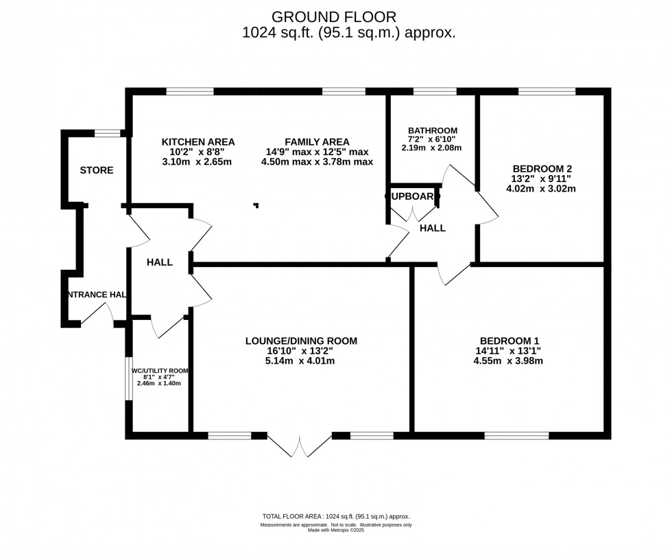 Floorplan for Hurst Lea Court, Alderley Edge
