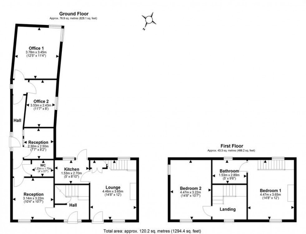 Floorplan for The Hurst, Kingsley, Frodsham
