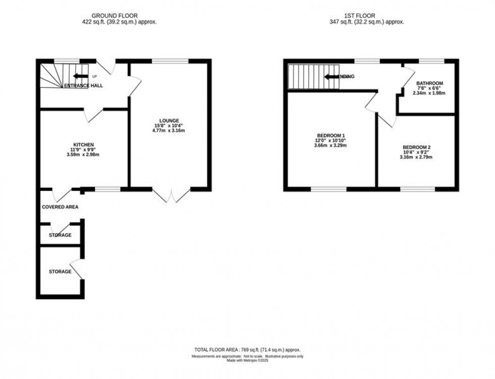 Floorplan for Queens Avenue, Macclesfield