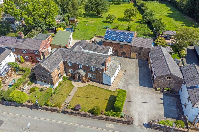 Former Farmhouse with Substantial Outbuildings set in 1 Acre Private Gardens