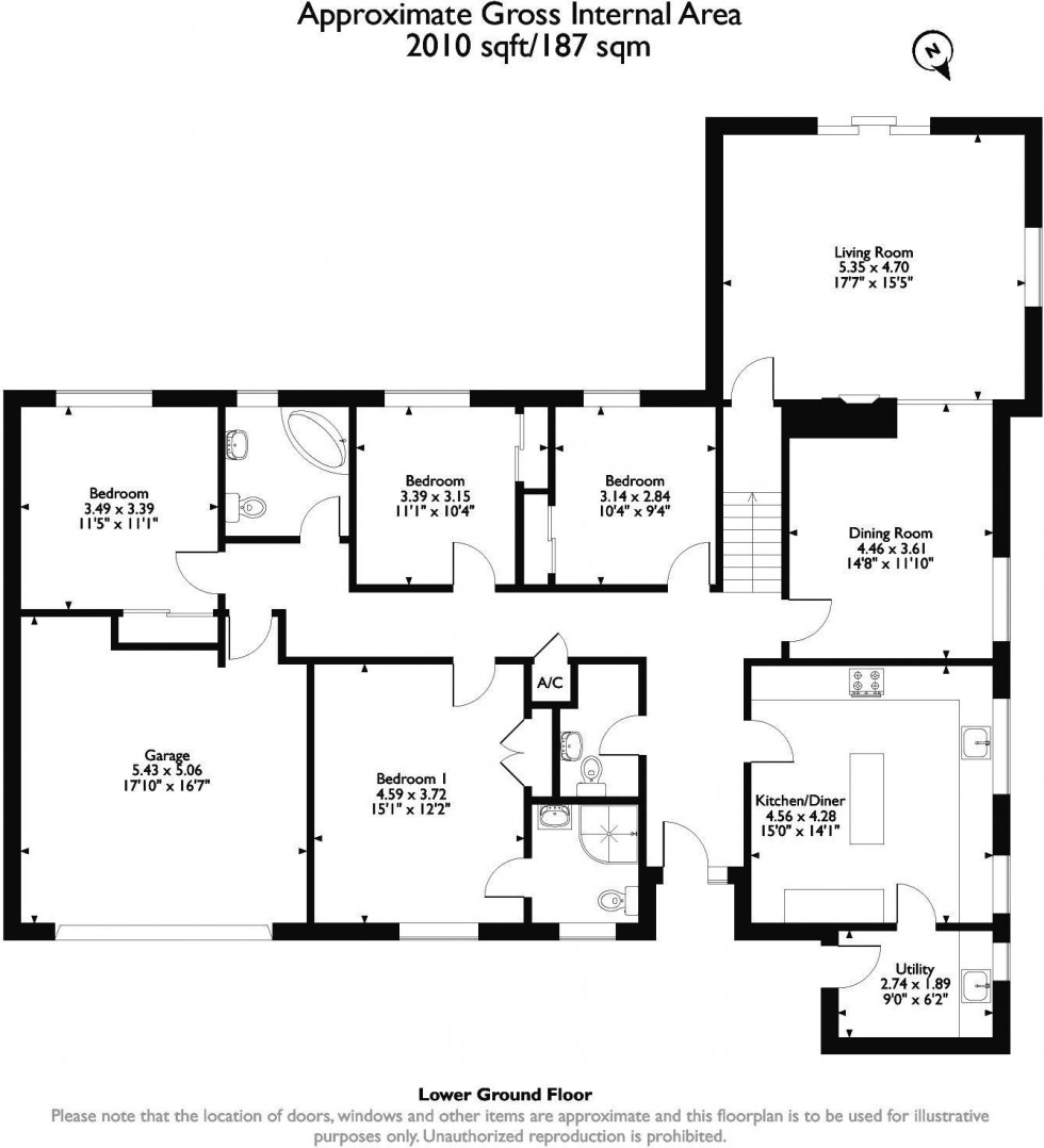 Floorplan for Torr Rise, Tarporley