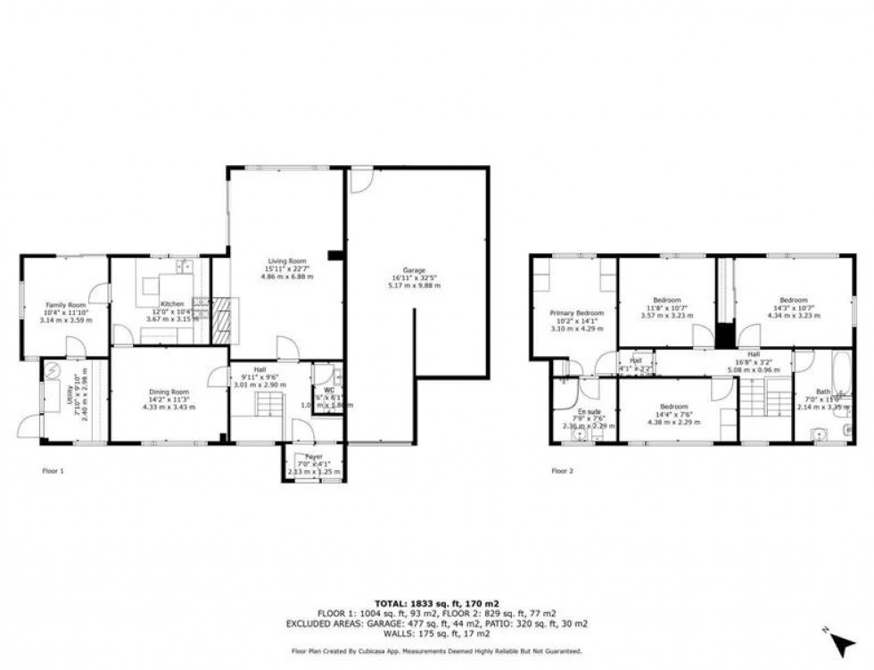Floorplan for Fitzwilliam Avenue, Sutton, Macclesfield