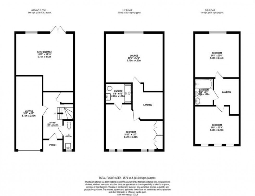 Floorplan for West Towers Mews, Marple, Stockport