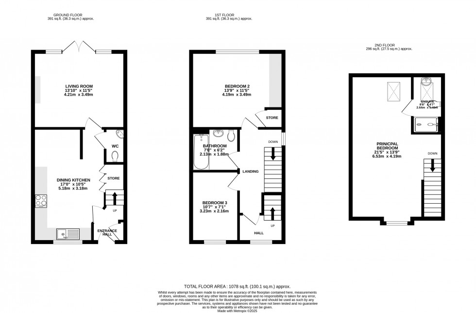 Floorplan for Jackson Drive, Wilmslow