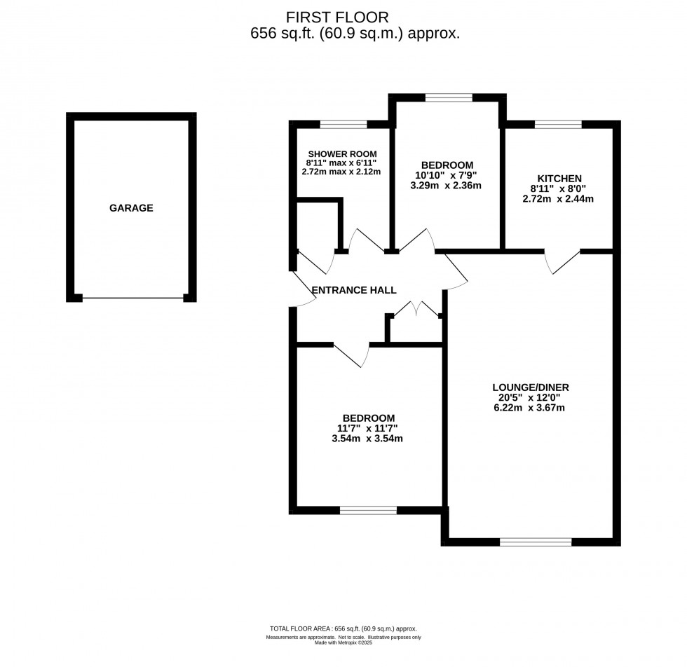 Floorplan for Woodside Court, Dudlow Green Road, Appleton, Warrington