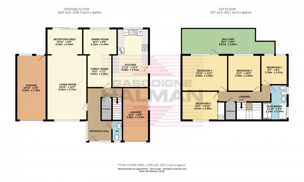 Floorplan for Heath Road, Glossop