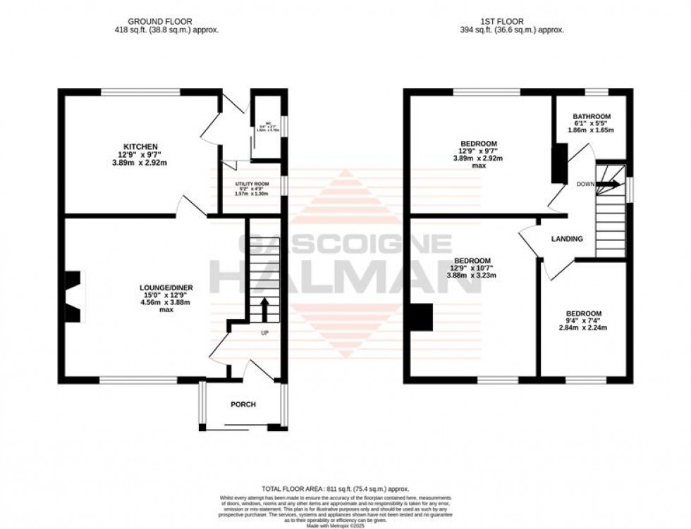 Floorplan for Hulme Road, Sale