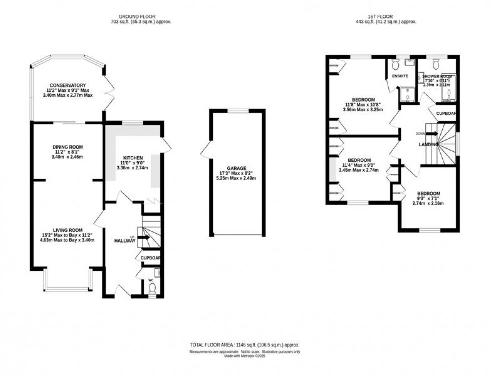 Floorplan for Lorraine Road, Timperley, Altrincham