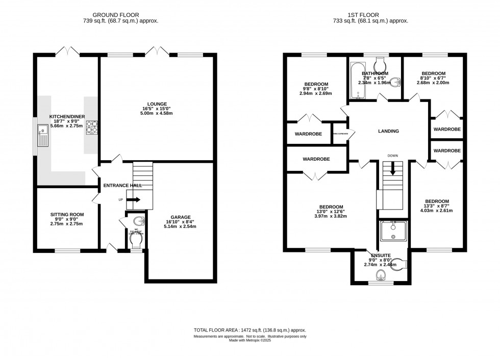 Floorplan for Eastwood Drive, Marple, Stockport