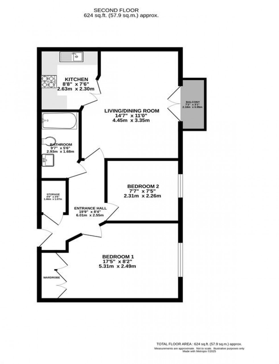 Floorplan for Highmarsh Crescent, West Didsbury