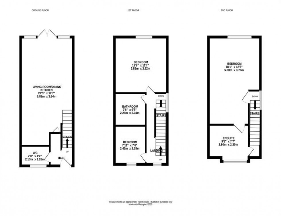 Floorplan for Vincent Street, Macclesfield