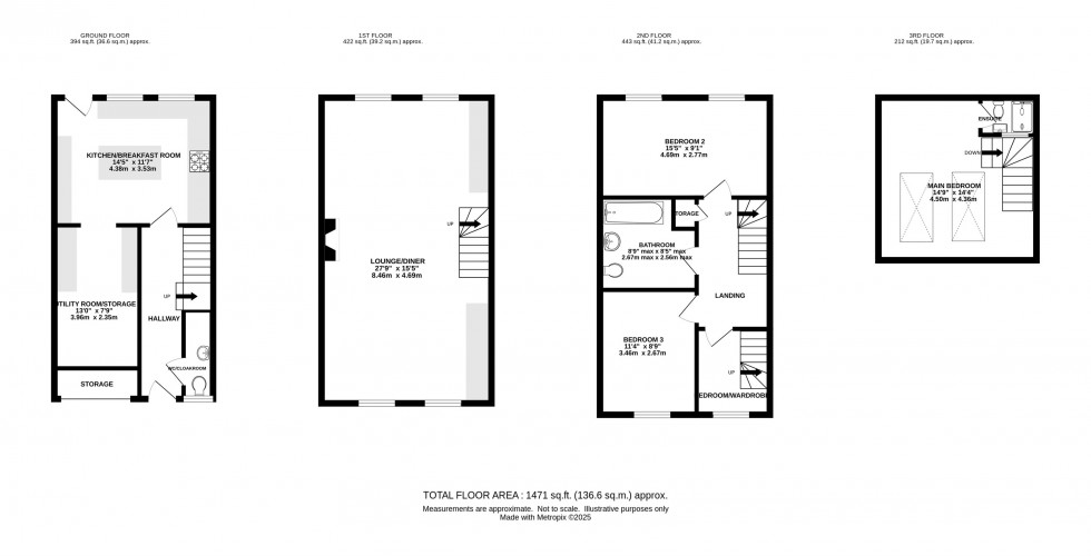 Floorplan for Dyers Court, Bollington, Macclesfield
