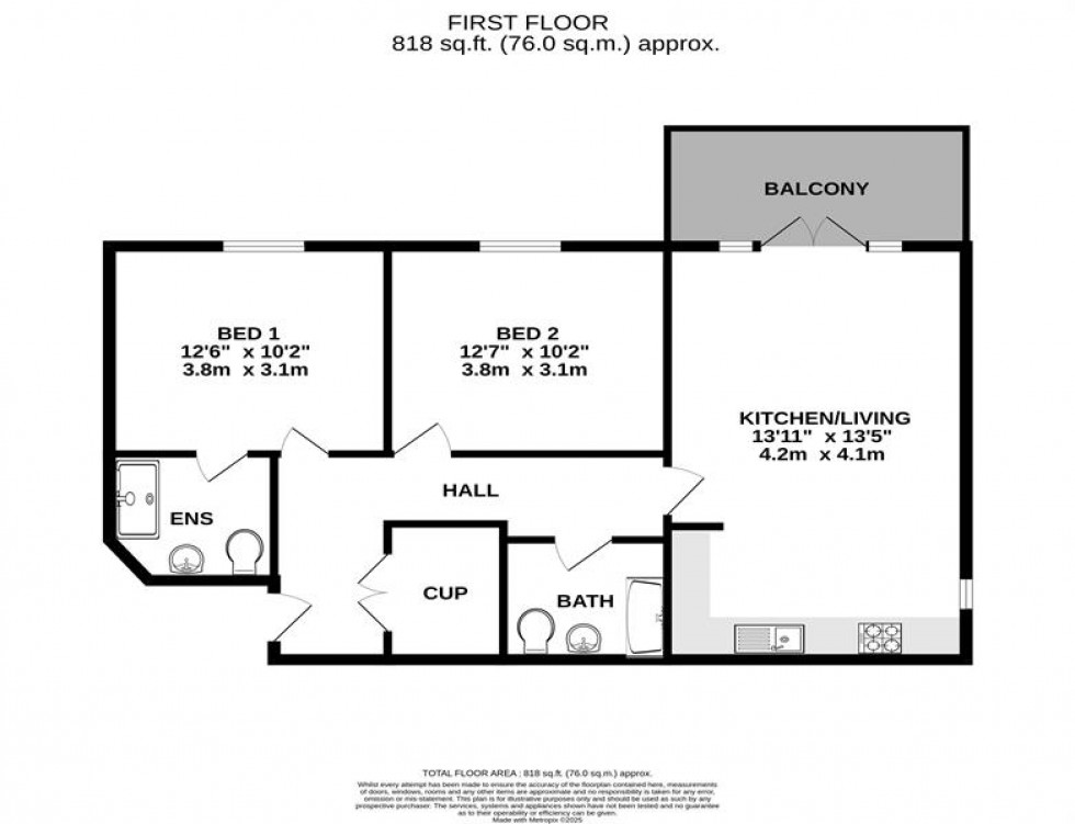 Floorplan for Hale Road, Hale Barns