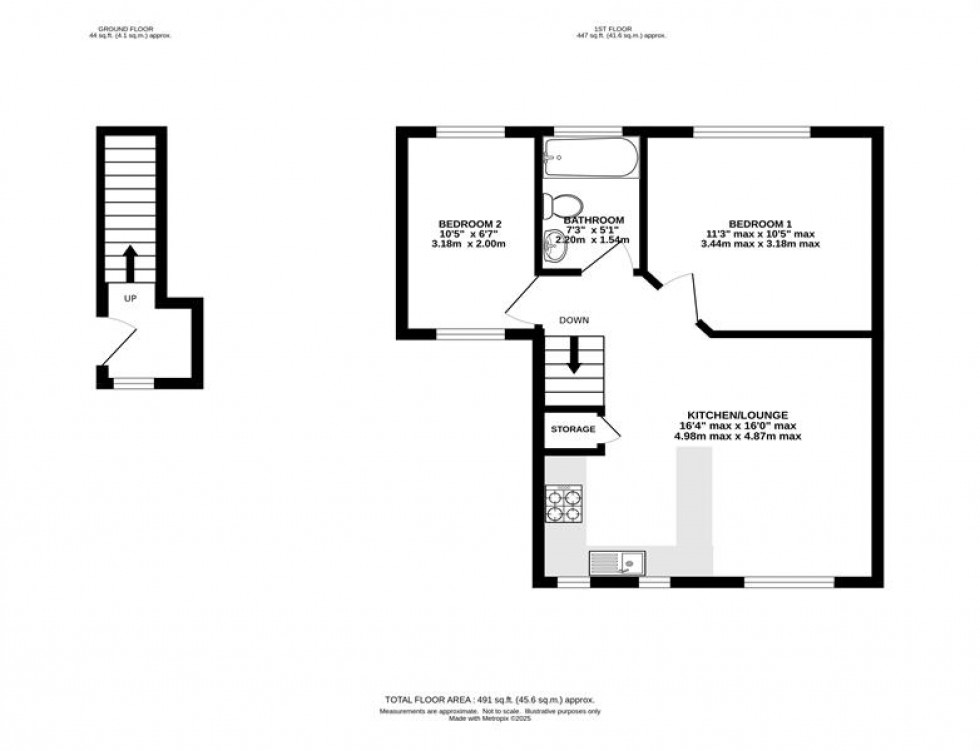 Floorplan for Bollington, Macclesfield