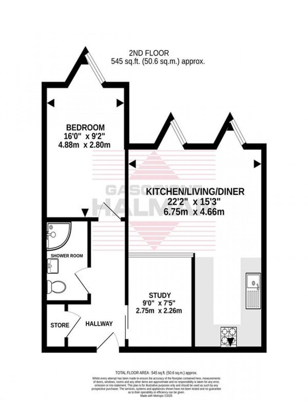 Floorplan for Eden Place, Cheadle