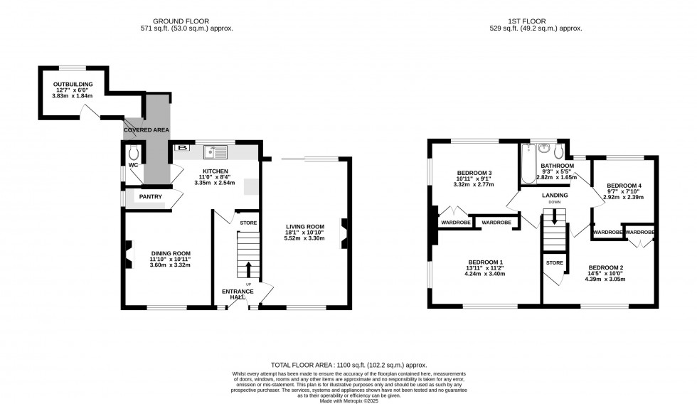 Floorplan for Egerton Road, Wilmslow