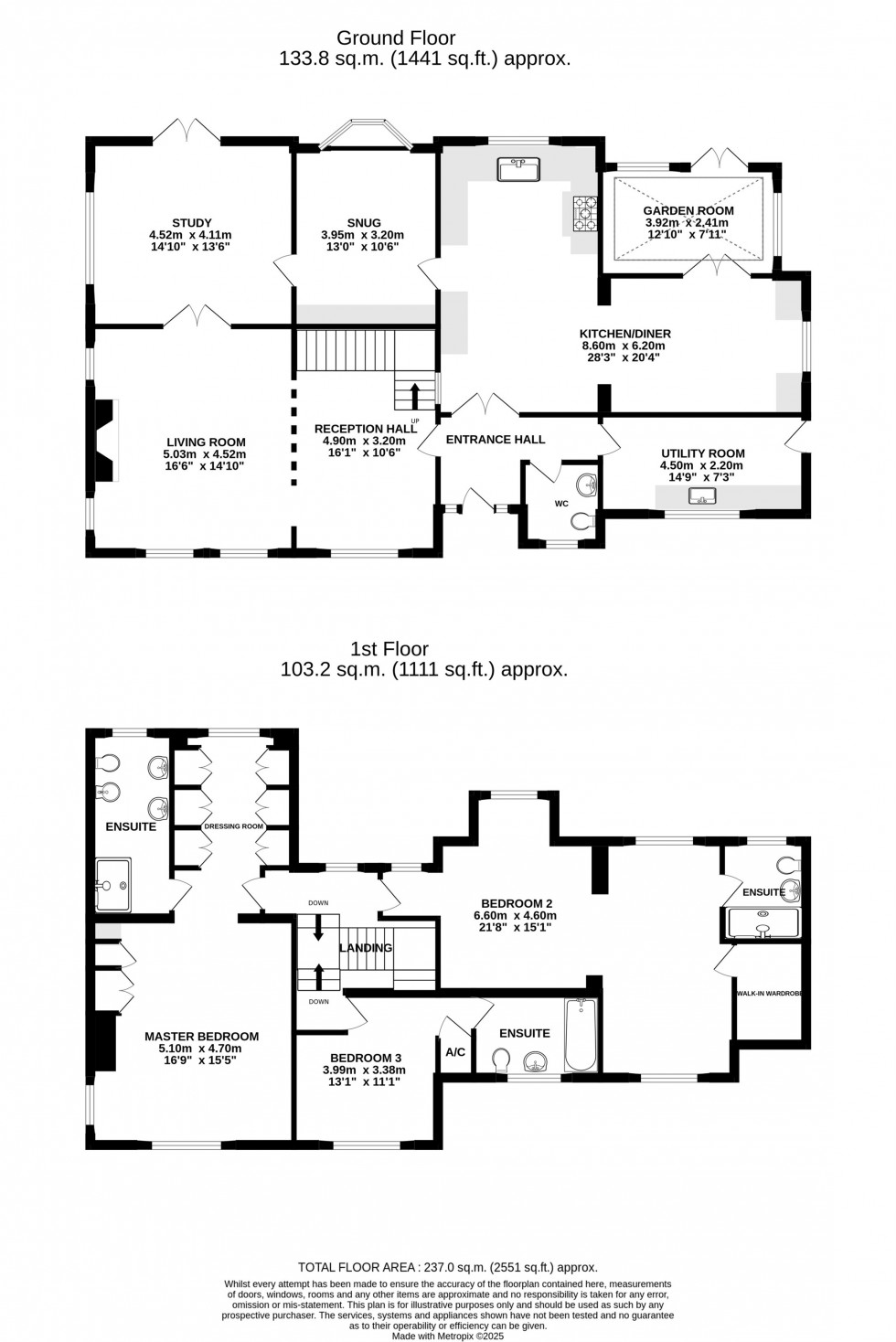 Floorplan for Eaton, Tarporley
