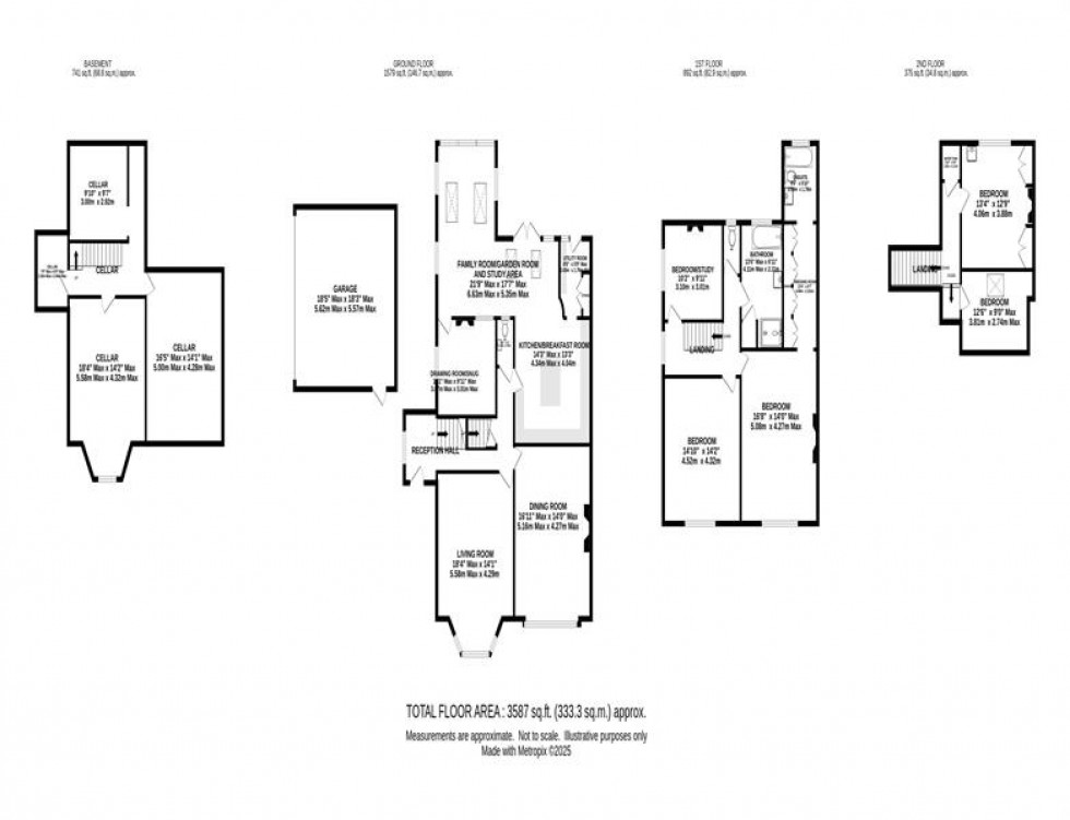 Floorplan for Albert Square, Bowdon, Altrincham
