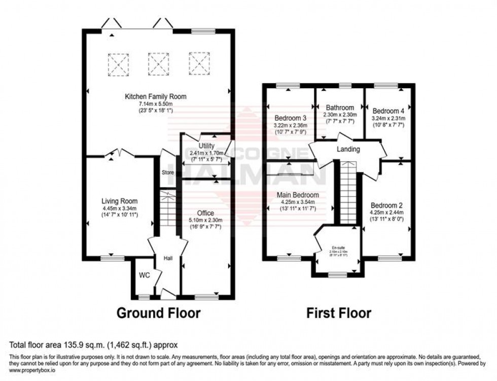 Floorplan for Blackthorn Road, Hazel Grove