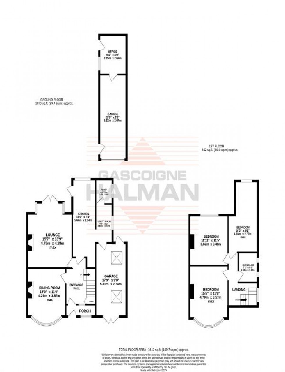 Floorplan for Greenway Close, Sale