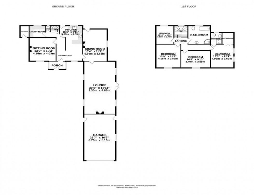 Floorplan for Chapel-En-Le-Frith, High Peak