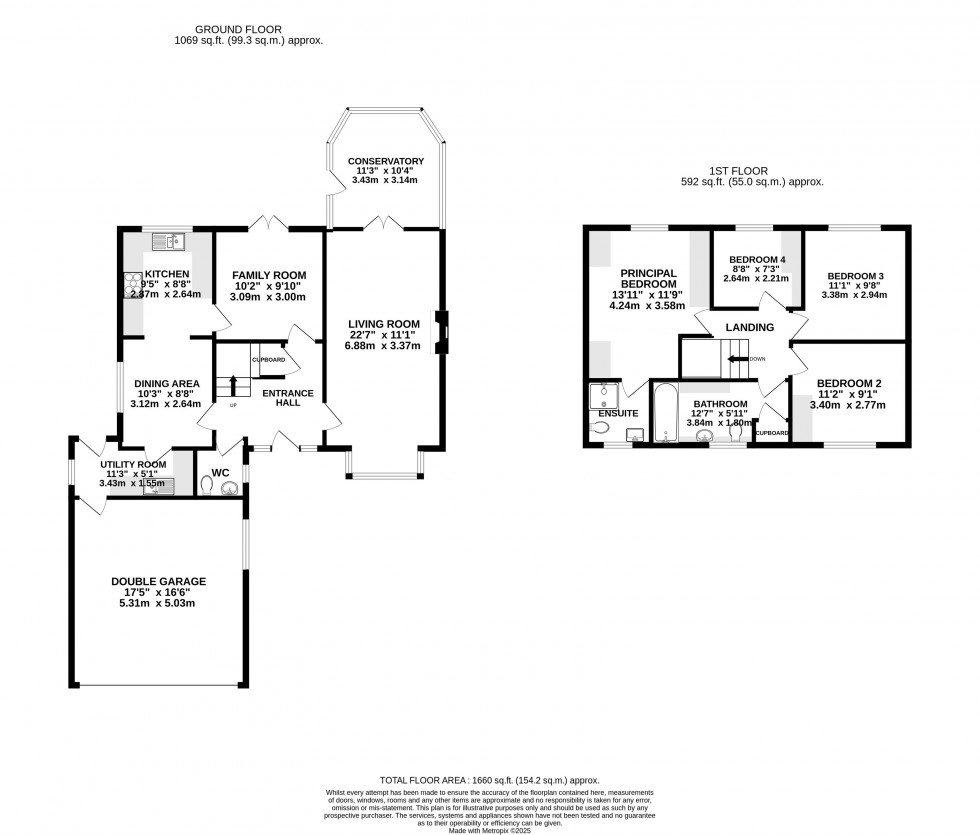 Floorplan for Cragside Way, Wilmslow