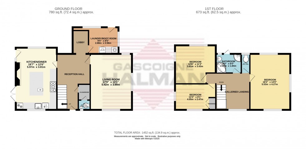 Floorplan for Chapel Brow, Charlesworth, Glossop