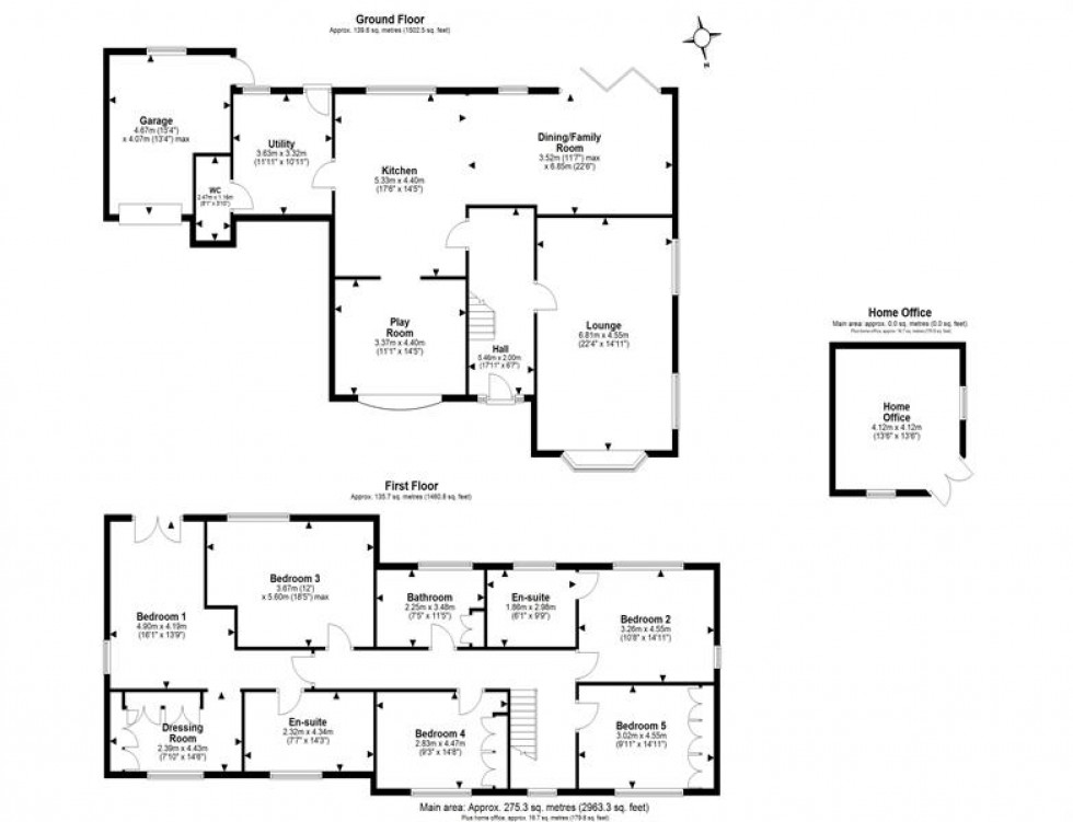 Floorplan for Kingsley, Frodsham