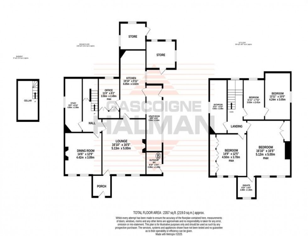 Floorplan for Yew Tree Farmhouse, Davyhulme Road, Urmston