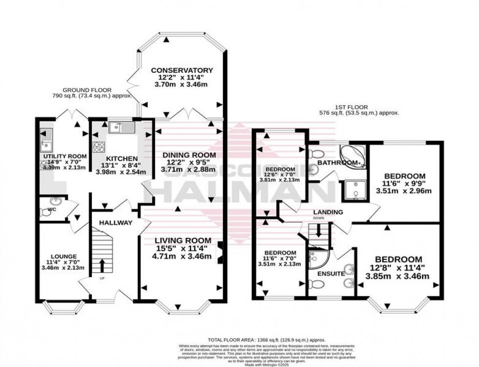 Floorplan for Westwood Road, Heald Green, Heald Green