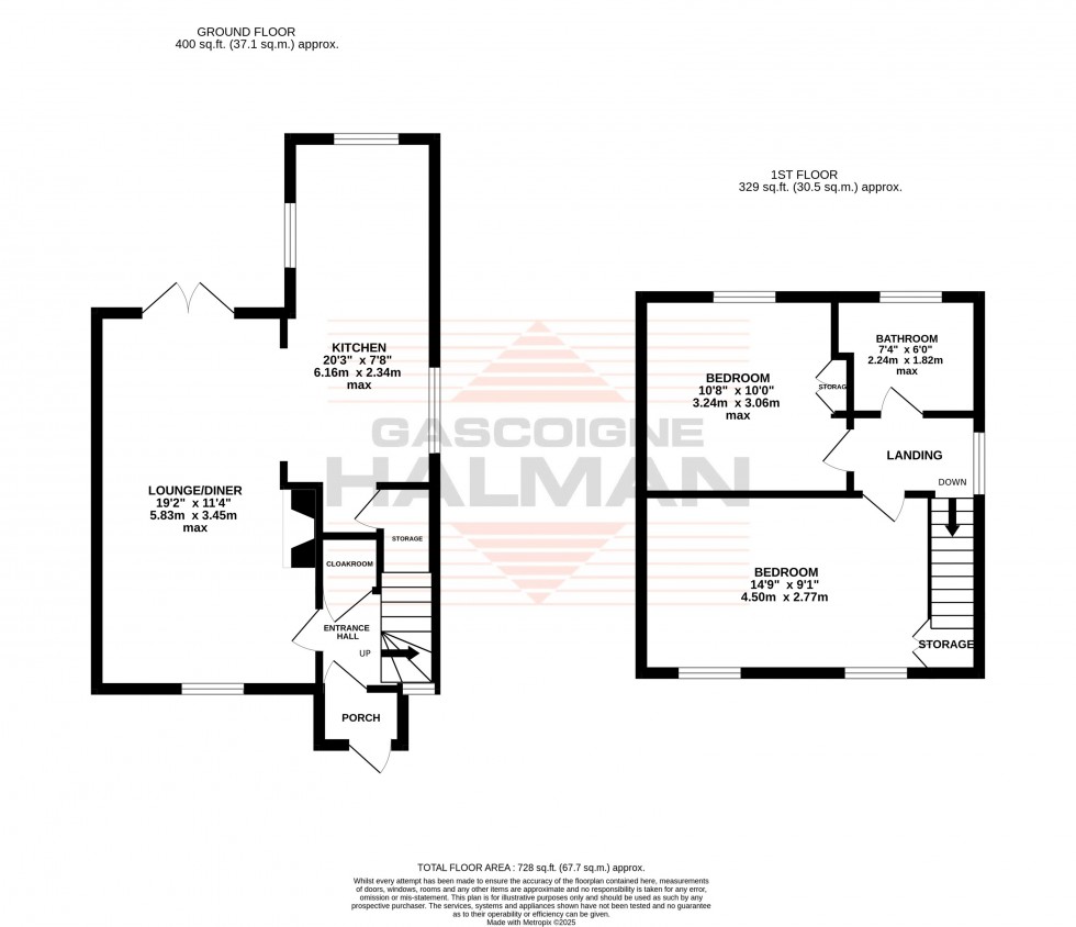 Floorplan for Helsby Road, Sale