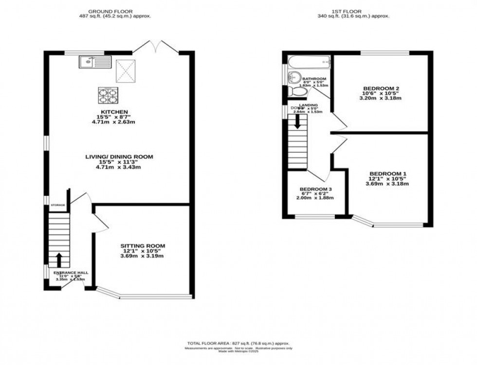 Floorplan for Tanfield Road, East Didsbury