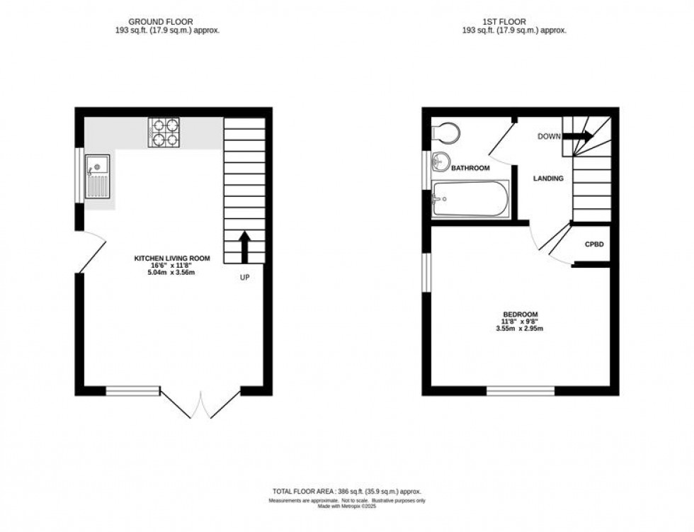 Floorplan for Burdekin Close, Chapel-En-Le-Frith, High Peak