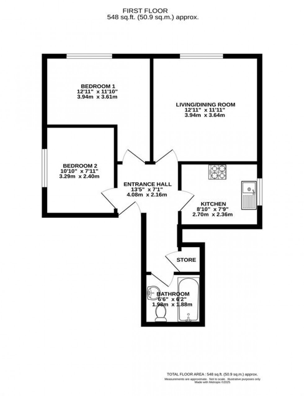 Floorplan for 14-16 Circular Road, West Didsbury