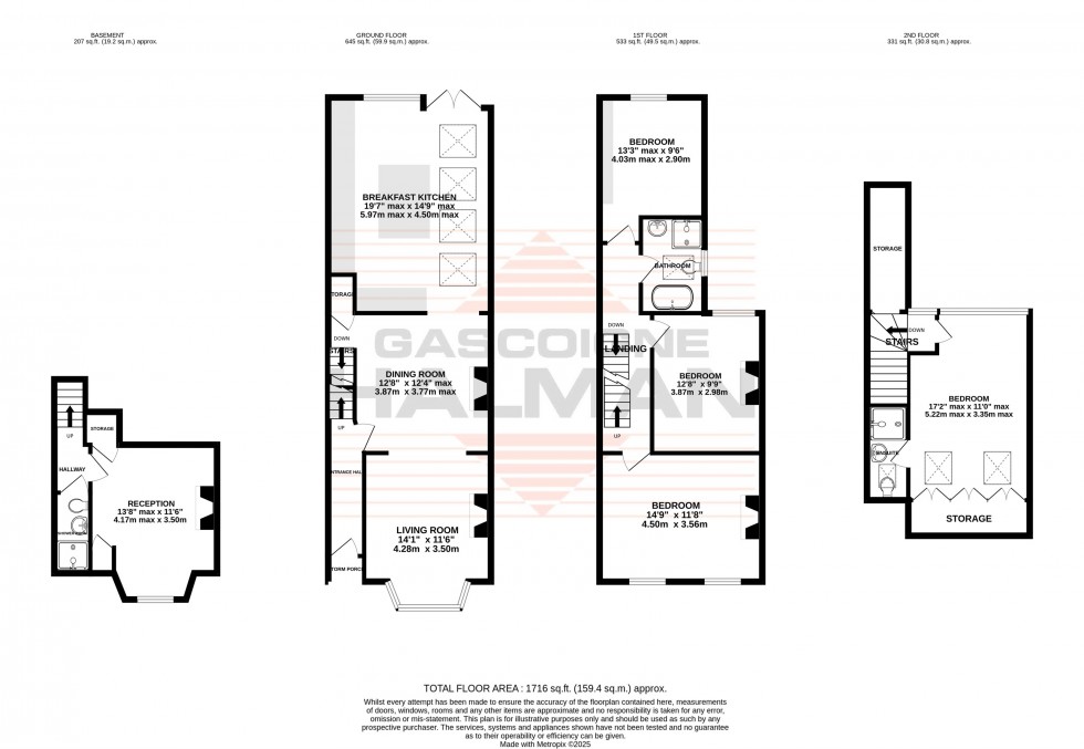 Floorplan for Poplar Grove, Sale