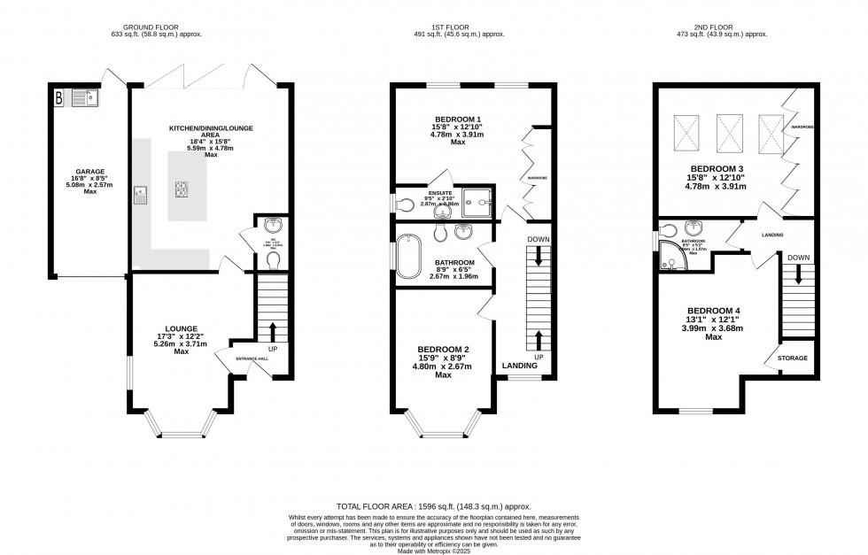 Floorplan for Chapel Lane, Wilmslow
