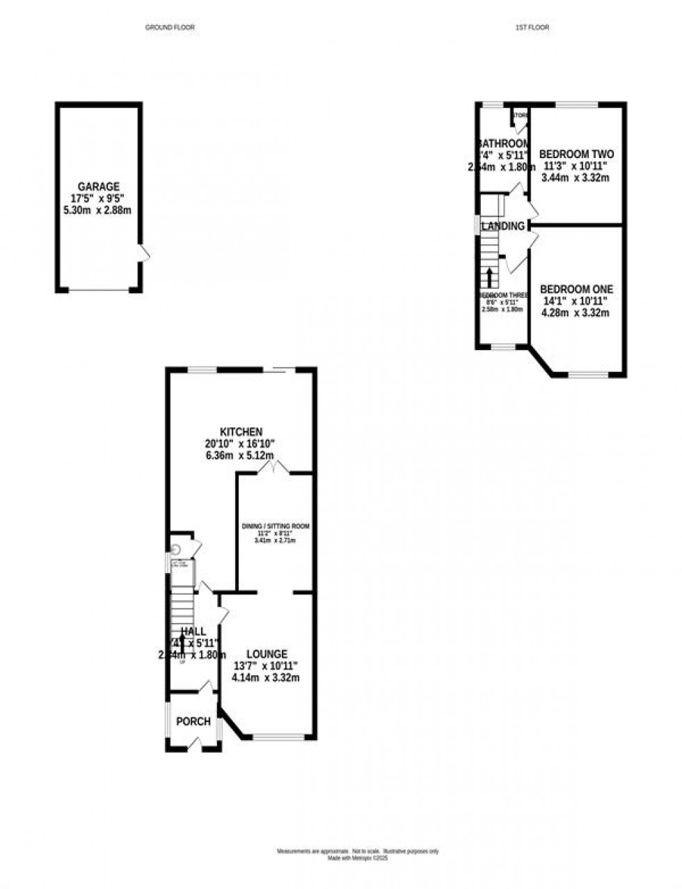 Floorplan for Chiltern Avenue, Macclesfield