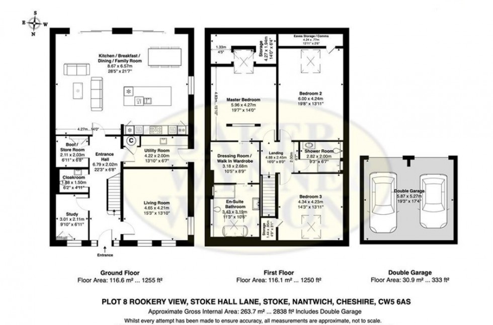 Floorplan for Rookery View, Stoke Hall Lane, Stoke