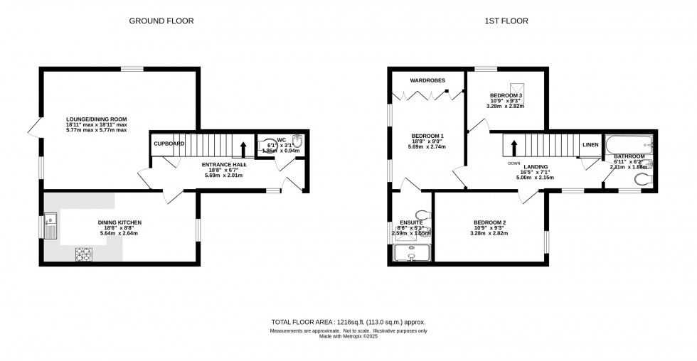 Floorplan for East Courtyard, Alderley Park, Nether Alderley