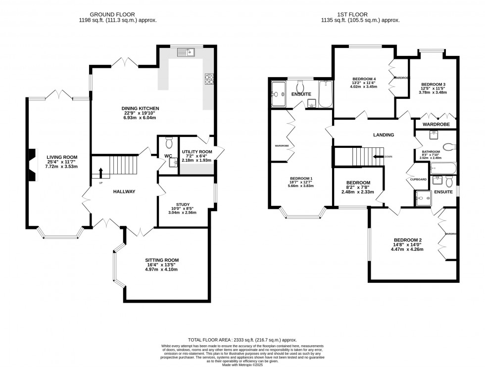 Floorplan for Elm Grange, Cow Lane, Wilmslow