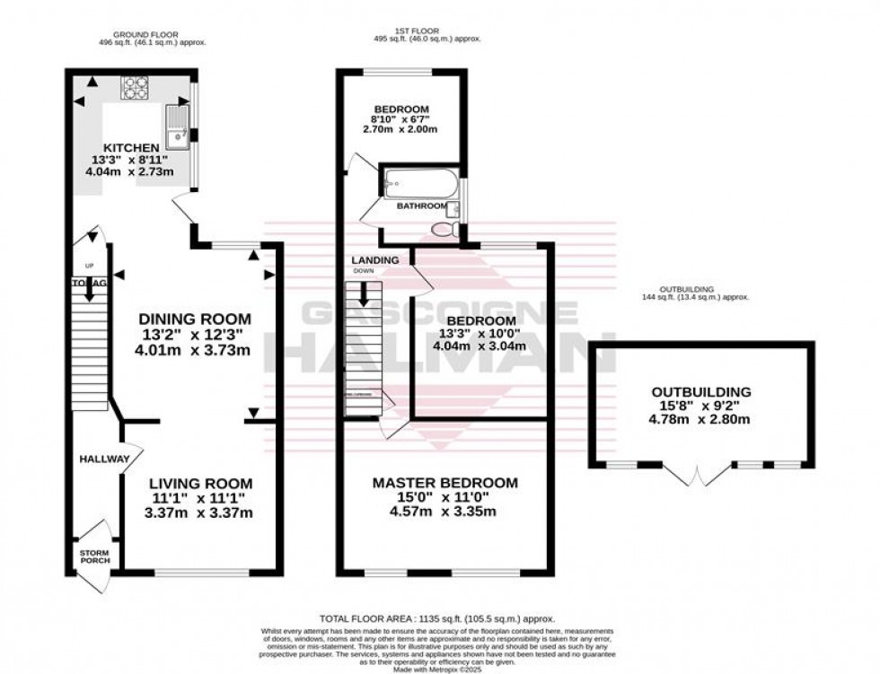 Floorplan for Hythe Road, Stockport