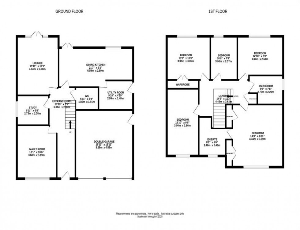Floorplan for 19a, Walton Heath Drive, Tytherington
