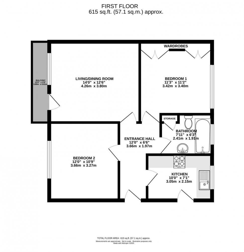 Floorplan for Palatine Road, Didsbury