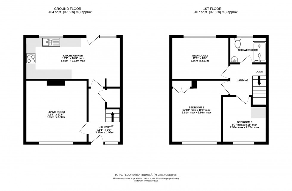 Floorplan for Tatton Stile, Mobberley