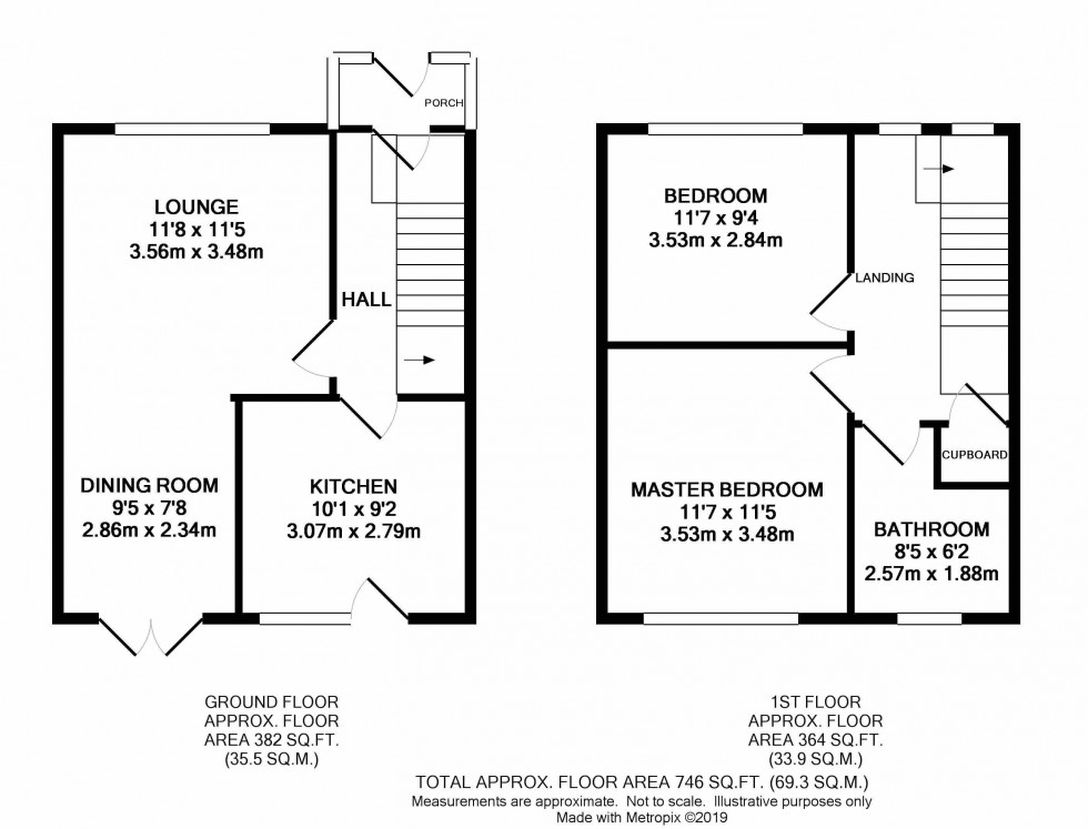 Floorplan for Laurel Avenue, Cheadle, Stockport