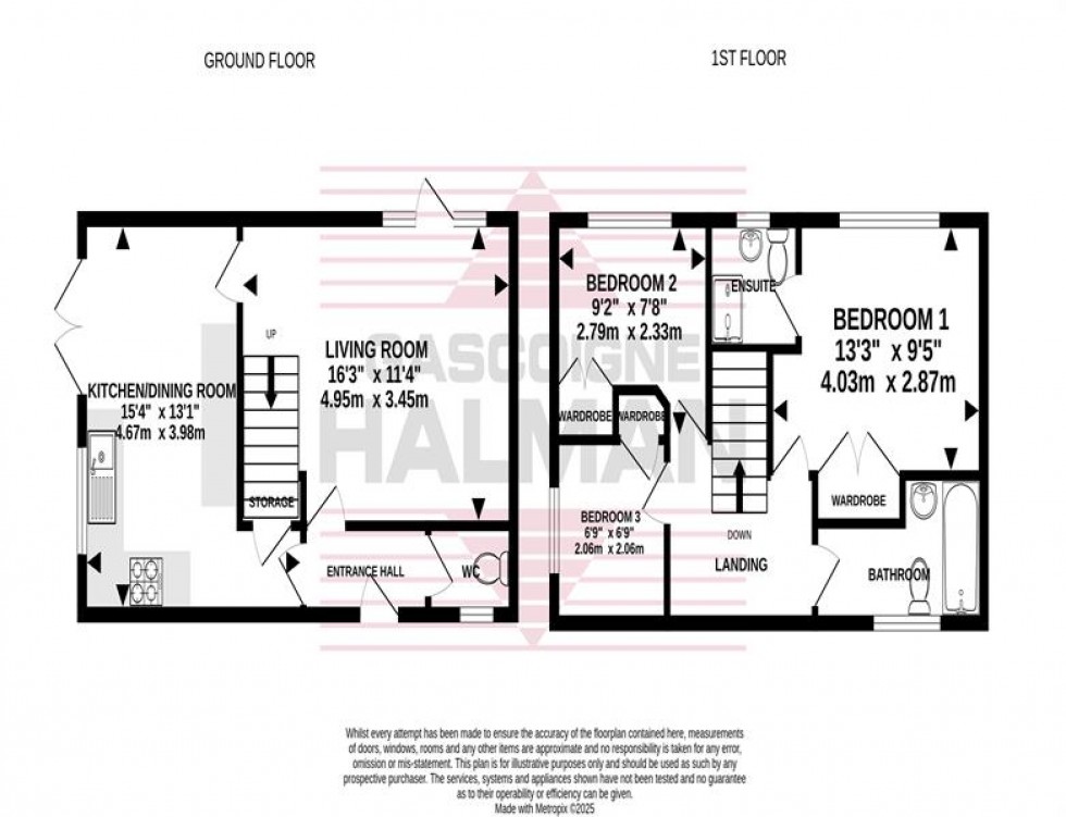Floorplan for The Old Courtyard, Sharston